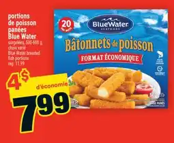 Super C portions de poisson panées BlueWater | BlueWater breaded fish portions offer