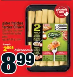 Super C Pâtes fraîches farcies Olivieri | Olivieri fresh stuffed pasta offer