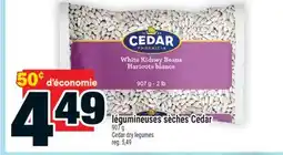 Super C Légumineuses sèches Cedar | Cedar dry legumes offer