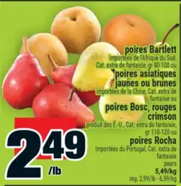 Super C Poires Bartlett | Pears offer