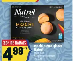 Marché Adonis MOCHI CRÈME GLACÉE NATREL | NATREL MOCHI ICE CREAM offer