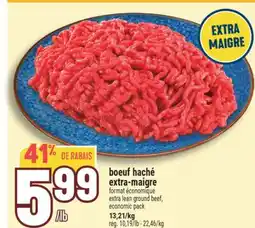 Marché Adonis BOEUF HACHÉ EXTRA-MAIGRE | EXTRA LEAN GROUND BEEF offer