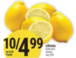 Marché Adonis Citrons | Lemons offer