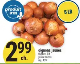 Marché Adonis Oignons jaunes | Yellow onions offer