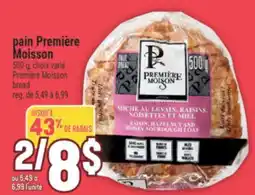 Marché Adonis Pain Première Moisson | Première Moisson bread offer