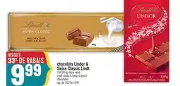 Marché Adonis Chocolats Lindor & Swiss Classic Lindt | Lindt Lindor & Swiss Classic Chocolates offer