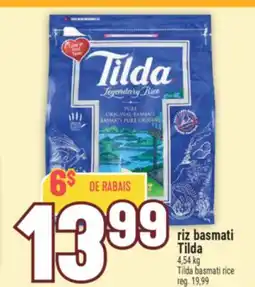Marché Adonis Riz basmati Tilda | Tilda basmati rice offer