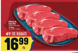 Marché Adonis Bifteck de faux filet | Boneless rib eye steak offer