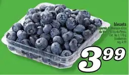 Marché Richelieu BLEUETS | BLUEBERRIES offer