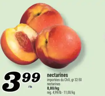 Marché Richelieu NECTARINES | NECTARINES offer