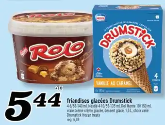 Marché Richelieu FRIANDISES GLACÉES DRUMSTICK | DRUMSTICK FROZEN TREATS offer