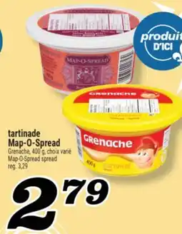 Marché Richelieu Tartinade Map‑O‑Spread | Map-O-Spread spread offer