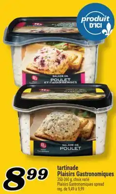 Marché Richelieu TARTINADE PLAISIRS GASTRONOMIQUES | PLAISIRS GASTRONOMIQUES SPREAD offer