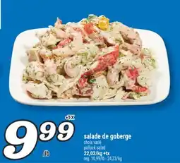 Marché Richelieu SALADE DE GOBERGE | POLLOCK SALAD offer