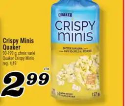 Marché Richelieu Crispy Minis Quaker offer