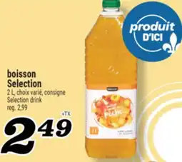 Marché Richelieu BOISSON SELECTION | SELECTION DRINK offer