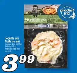 Marché Richelieu COQUILLE AUX FRUITS DE MER | FROZEN SEAFOOD SHELL offer