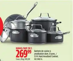 Canadian Tire PADERNO 12-Pc Hard Anodized Cookset offer