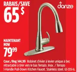 Canadian Tire Danze Terrazo 1-Handle Pull-Down Kitchen Faucet offer