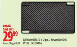 Canadian Tire Heritage The Rock Reversible Grill offer