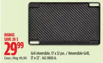 Canadian Tire Heritage The Rock Reversible Grill offer