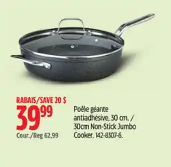 Canadian Tire 30cm Non-Stick Jumbo Cooker offer