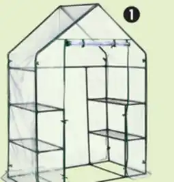 Canadian Tire Greenhouse with Removable Wire Shelving 4´8˝ x 2´9˝ x offer