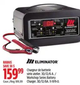 Canadian Tire ELIMINATOR Workshop Series Battery Charger offer