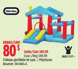 Canadian Tire Little Tikes Playhouse Bouncer offer