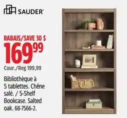 Canadian Tire Sauder 5-Shelf Bookcase offer