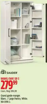 Canadian Tire Sauder Large Pantry offer