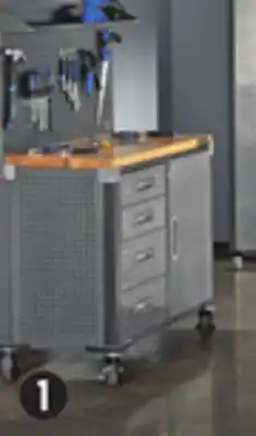 Canadian Tire Mastercraft Diamond Series 40˝ Work Centre with Built-In Pegboard and 23 Hooks offer