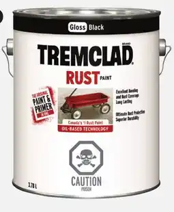 Canadian Tire Rust Paint, 3.78L offer