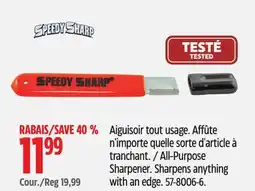 Canadian Tire All-Purpose Sharpener offer