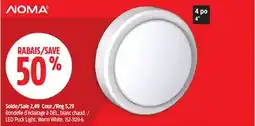 Canadian Tire NOMA LED Puck Light, Warm White offer