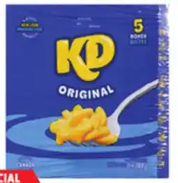 Canadian Tire Taxable Kraft Dinner Original Mac and Cheese, 5-Pk offer