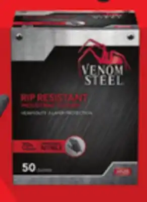 Canadian Tire Venom Steel Dual-Layer Nitrile Gloves offer