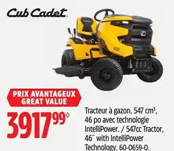 Canadian Tire Cub Cadet 547cc Tractor offer