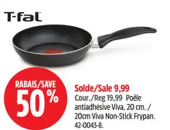 Canadian Tire T-Fal 20cm Viva Non-Stick Frypan offer