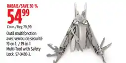 Canadian Tire 19-in-1 Multi-Tool with Safety Lock offer