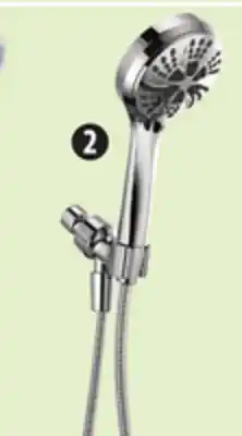 Canadian Tire Delta 6-Setting Hand-Held Shower Head, Chrome offer