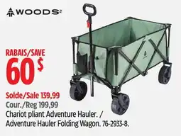 Canadian Tire Woods Adventure Hauler Folding Wagon offer
