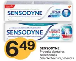 Brunet SENSODYNE Produits dentaires sélectionnés offer