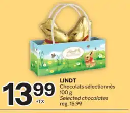 Brunet Lindt Chocolats sélectionnés offer