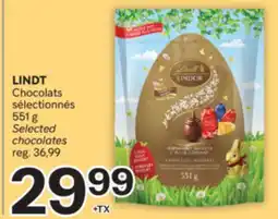 Brunet Lindt Chocolats sélectionnés offer