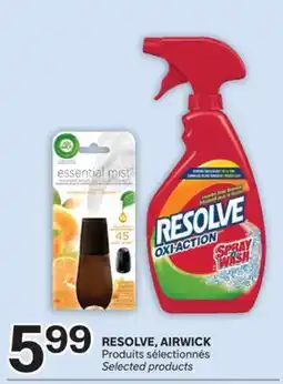 Brunet RESOLVE, AIRWICK Produits sélectionnés offer