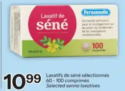 Brunet PERSONNELLE Selected senna laxatives offer