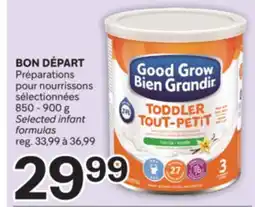 Brunet BON DÉPART Préparations pour nourrissons sélectionnées offer