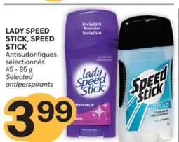 Brunet LADY SPEED STICK, SPEED STICK Antisudorifiques sélectionnés offer