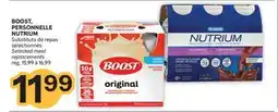 Brunet BOOST, PERSONNELLE NUTRIUM Substituts de repas sélectionnés offer